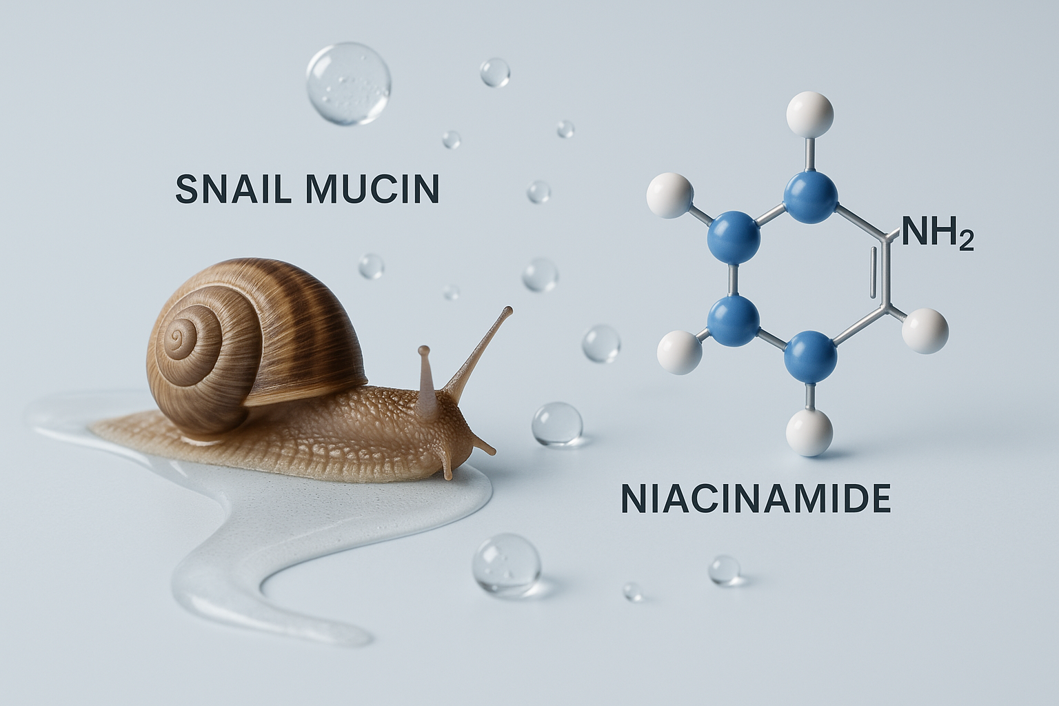 Ingrédients Bave Escargot Niacinamide