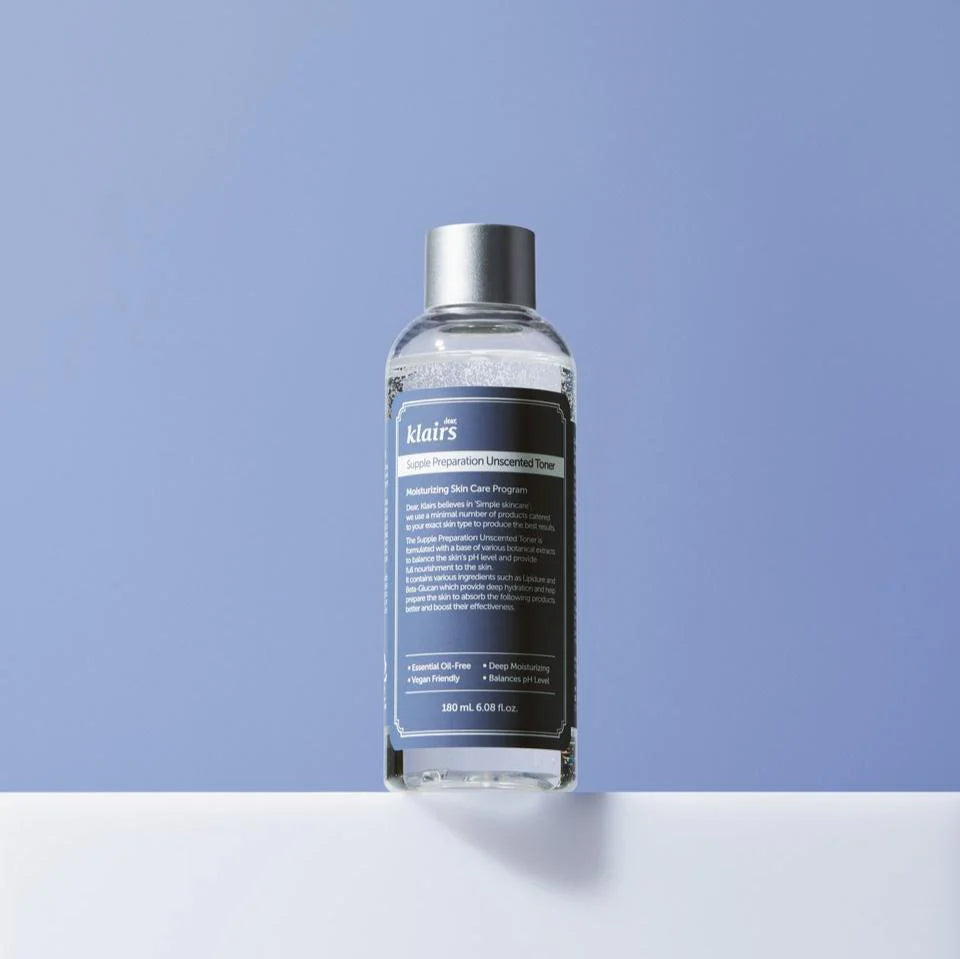 Toner supple Preparation Unscented 180ml de chez KLAIRS