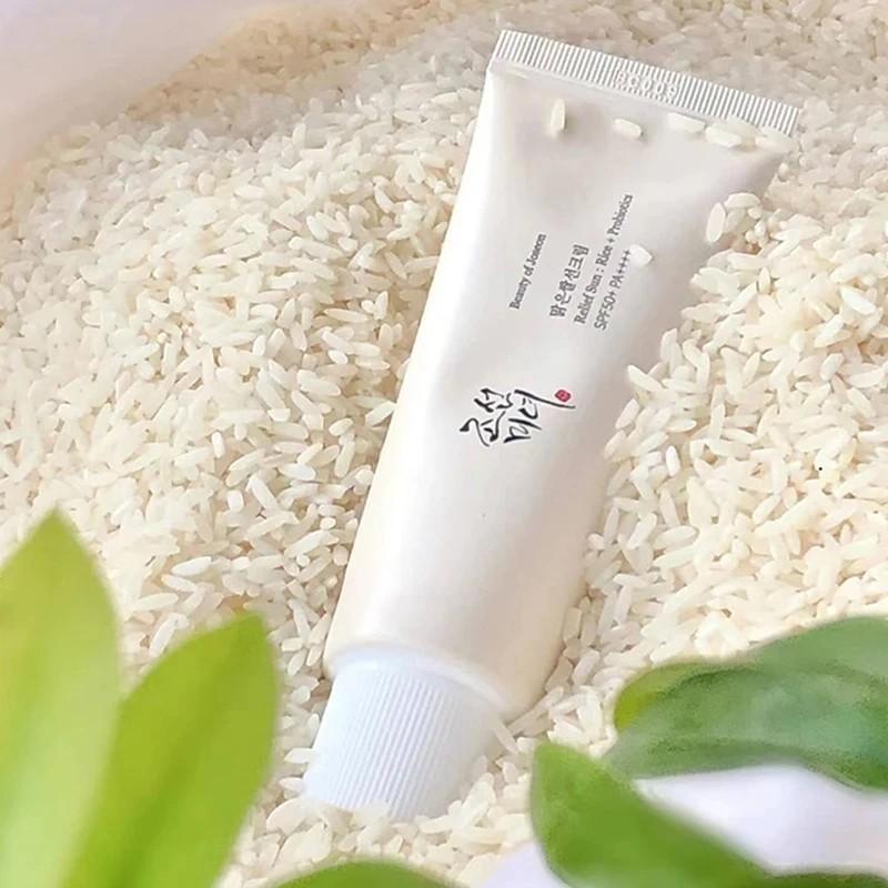 Soin solaire à l'extrait de riz Probiotics 50ml (SPF50+ PA++++) de chez Beauty of Joseon